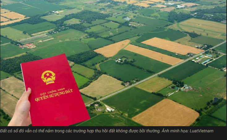 Các Trường Hợp Thu Hồi Đất Không Được Bồi Thường Theo Luật Đất Đai Mới Nhất cac truong hop thu hoi dat khong duoc boi thuong theo luat dat dai moi nhat