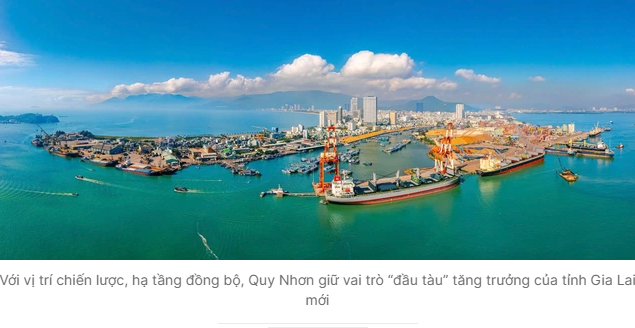 hau sap nhap quy nhon duoc quy hoach tro thanh hat nhan cua sieu tinh gia lai