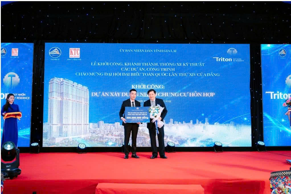 Arita khởi công dự án chung cư Triton Quy Nhon