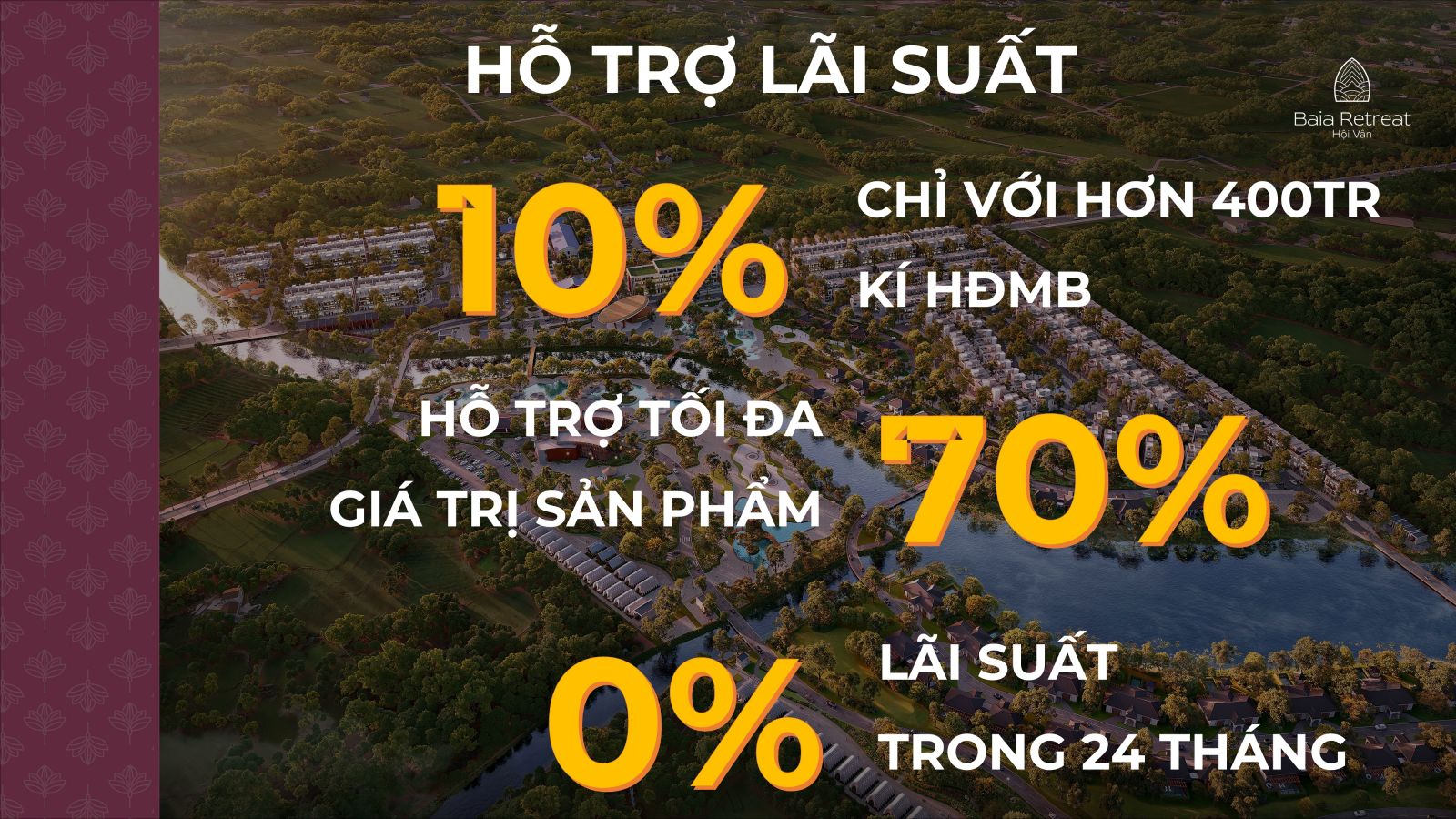 baia retreat hội vân