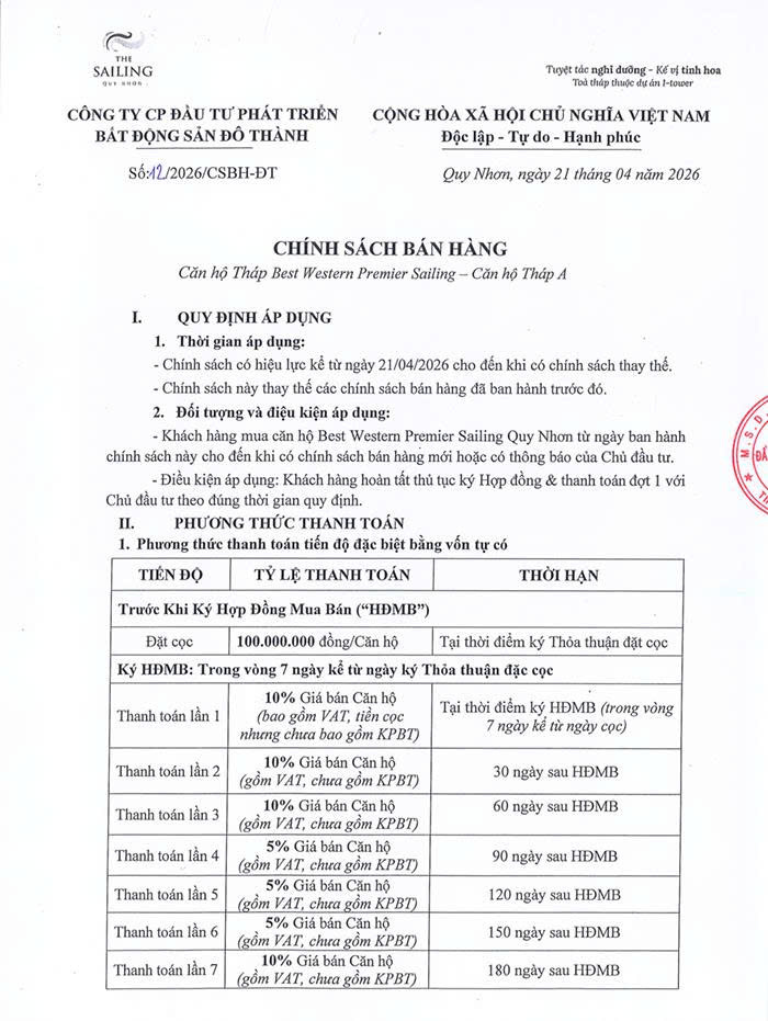 the sailing quy nhon