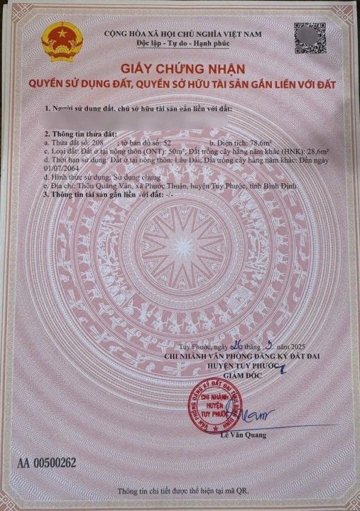 Đất Phước Thuận Đất Phước Thuận