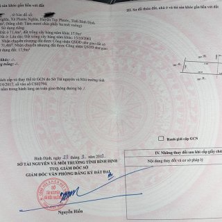 Cần bán 3 lô đất liền kề Phước Nghĩa, giá đầu tư