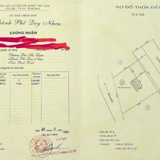 Đất gần 1000m2  MT QL1A