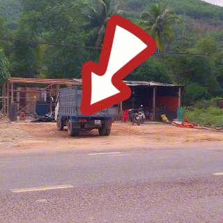 Đất gần 1000m2  MT QL1A