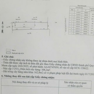 Nhà 2 tầng MT LLQ