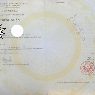 Nhà nghỉ với đất lớn TT Tuy Phước